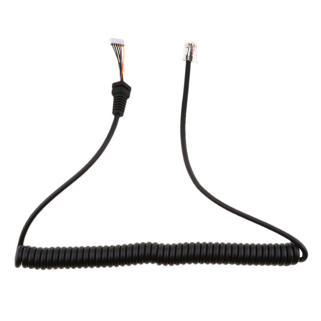 Microphone cable for FT 100D FT 90R FT 3000M MH 36 B6J black