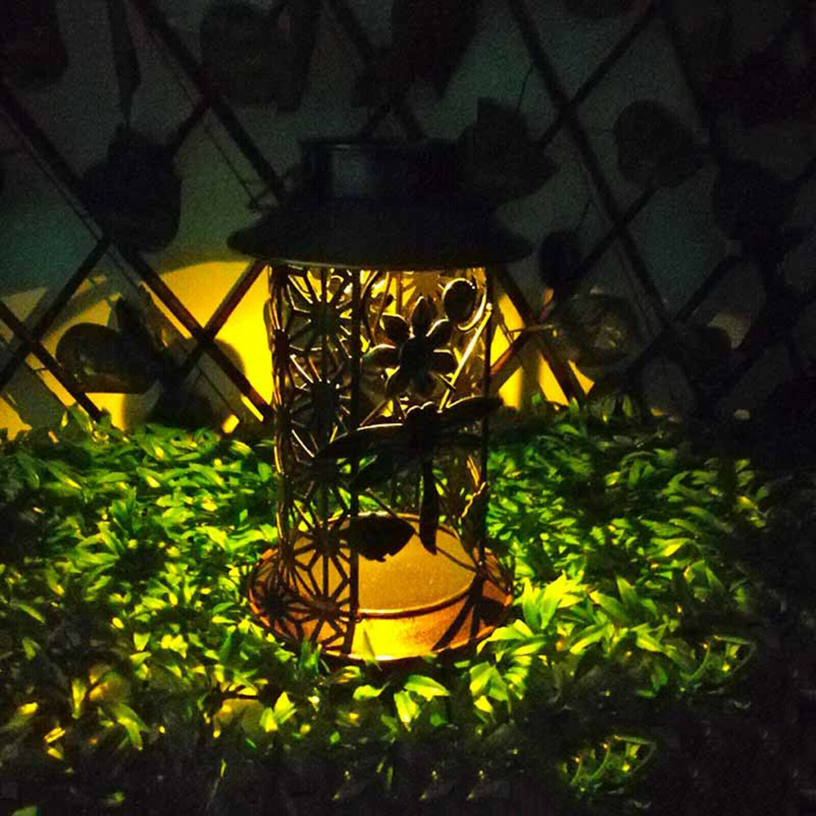 Outdoor Solar Lights Table Lamp for Walkway Backyard Garden Outdoor Ornament