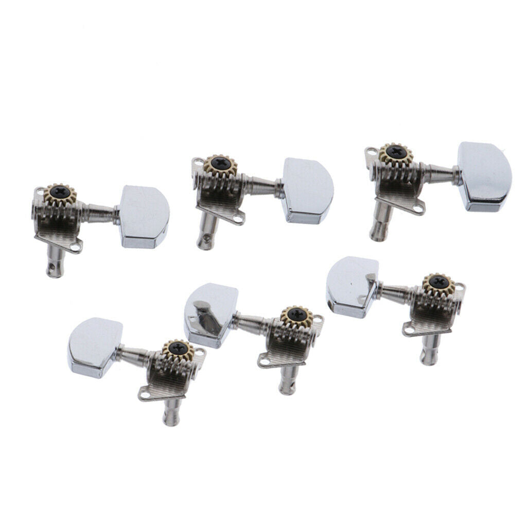 2X Tuning Pegs Tuners Machine Heads for Acoustic Folk Guitar 6Pcs