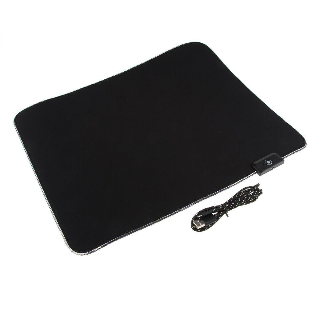 RGB Gaming Mouse Pad, Large Soft LED Extended Mouse pad (9 Lighting Modes),