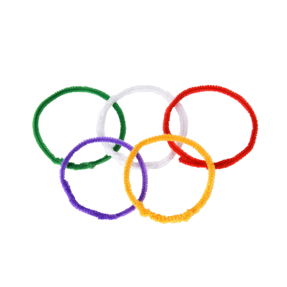 100x Universal Stems Pipe Cleaners DIY Materials Kids Education Toys