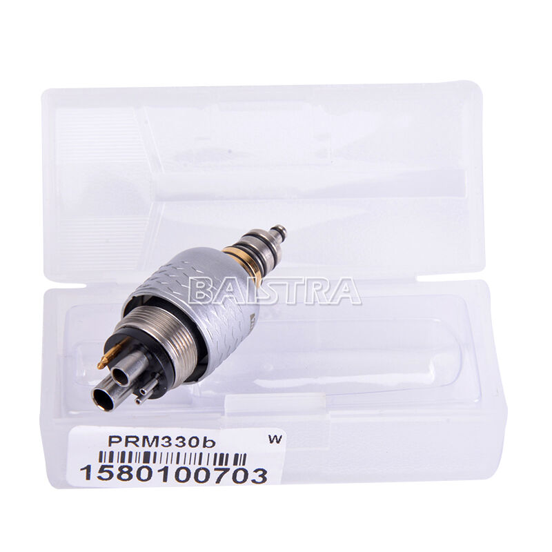 Dental Quick Coupling Coupler Connector for 6 Holes RQ-04 Fiber Optic Handpiece