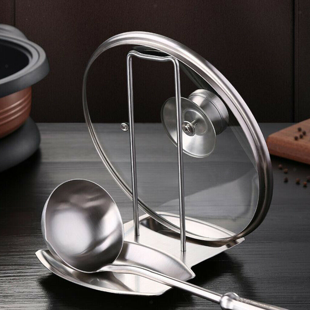 Pan Cover Lid Rack Stove Organizer Home Storage Shelf Gadgets Decoration