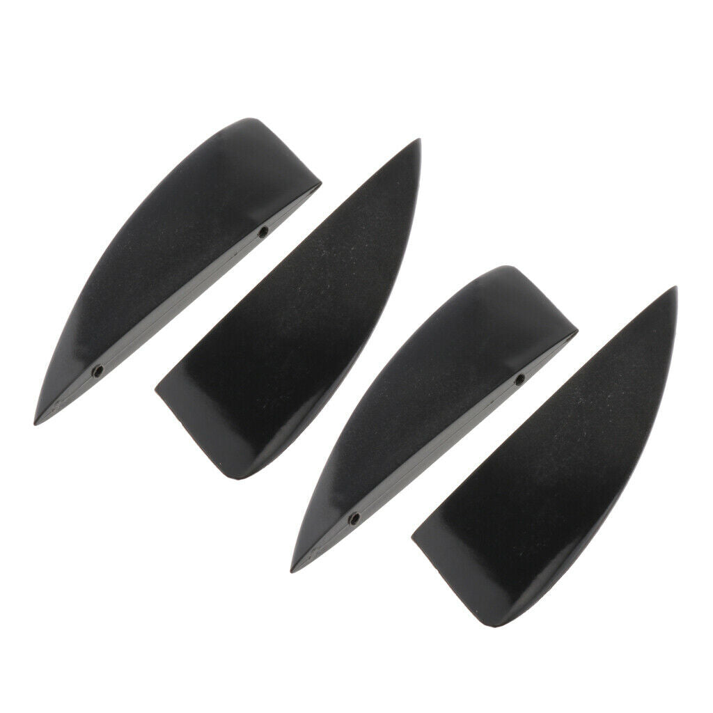 4 x Kiteboard Fin Replacements, Rubber Washers and Included, 48 x 13.4mm