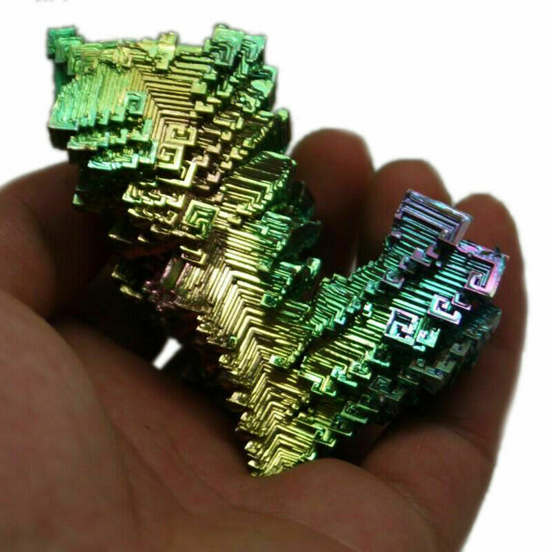 50g Bismuth Metal Crystal for element collection  One Crystal in Labeled