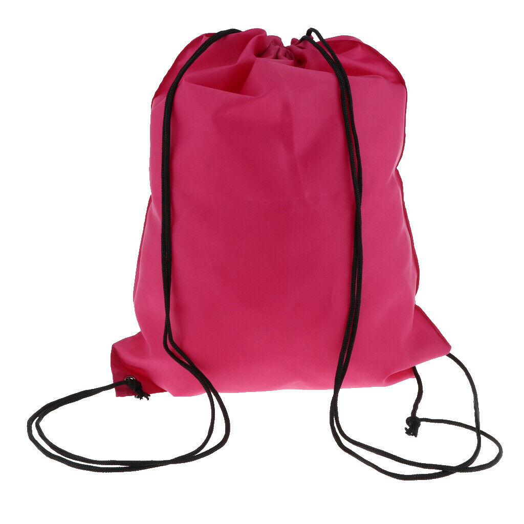 Travel Pink  Face Drawstring Swimming Bag Beach Bag Sports Gym Backpack