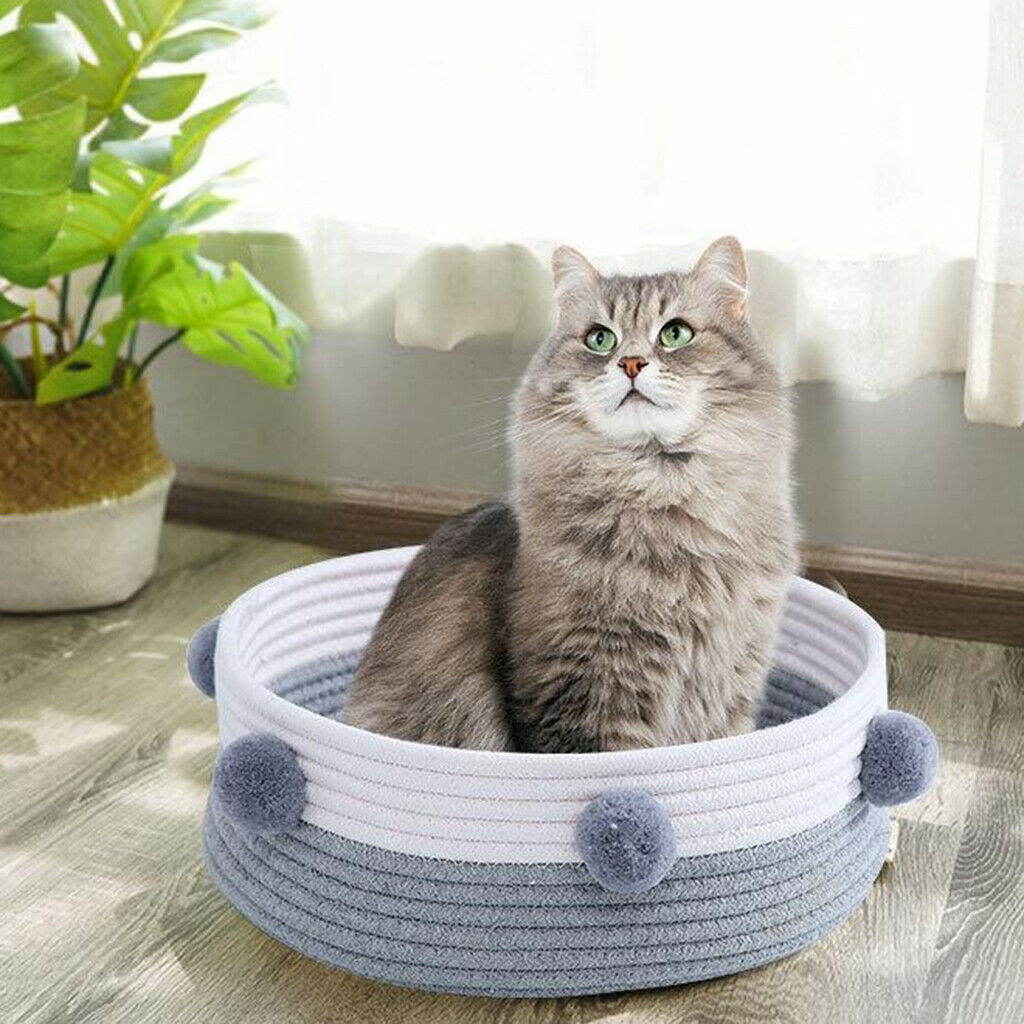 Lovely Summer Comfortable Woven Cotton Rope for Small Animals Cat and Kitten