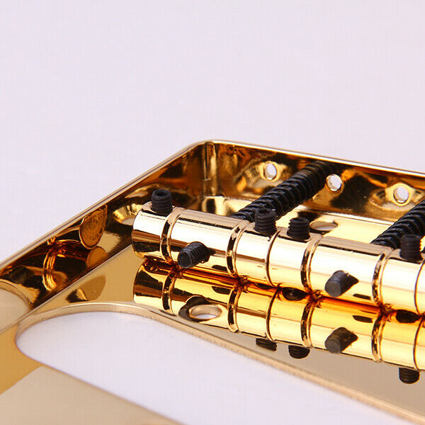 Set Of Guitar Golden Bridge 3 Compensated Saddle Spanner Screw
