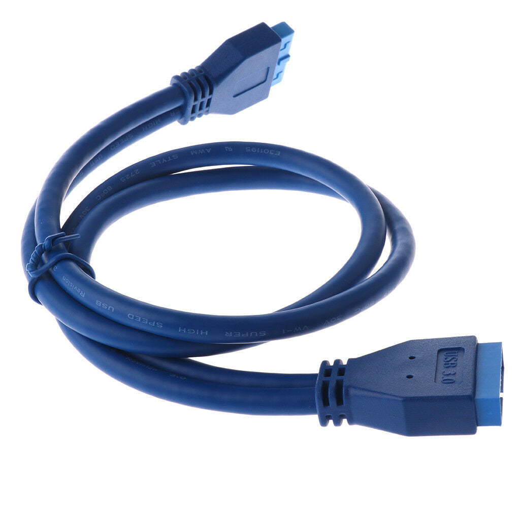 USB 3.0 Motherboard 20 Pin USB Header Extension Cable Desktop Male to Female