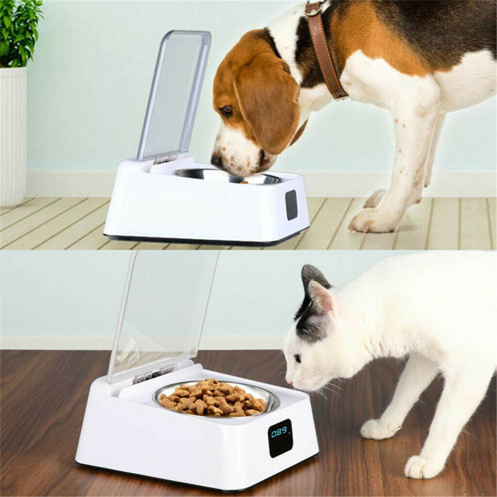 Anti-mouse Moisture-proof Dog Cat Automatic Infrared Sensor Food Dispenser Pet