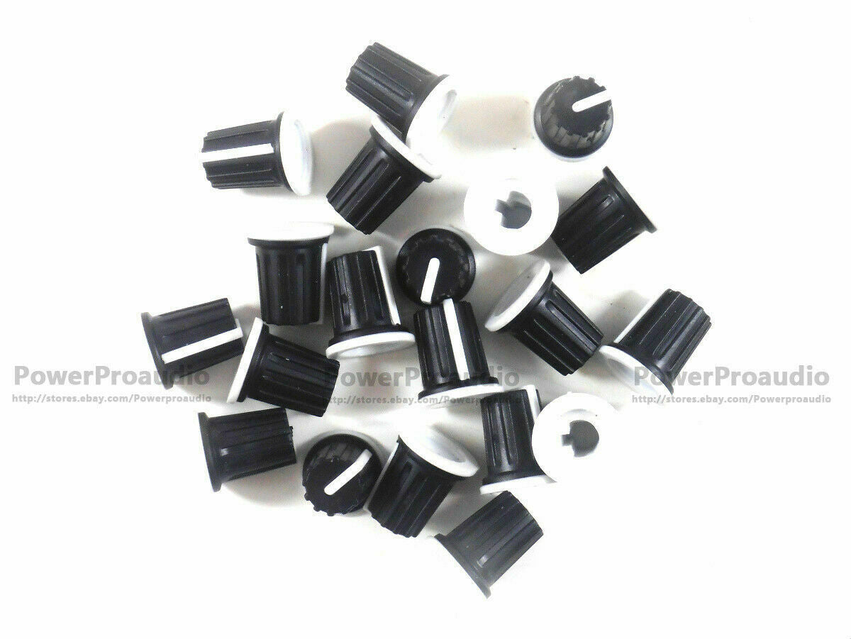 20PCS Plastic knob For Pioneer TRIM DJM800, DJM900, DJM2000 DAA1204 Black Color