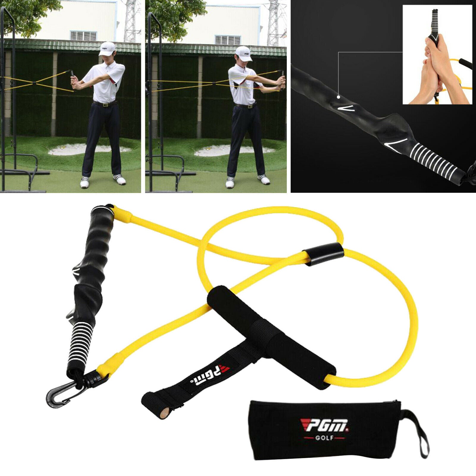 Resistance Bands Exercise Fitness Yoga Workout Gym Sports Golf Training Belt