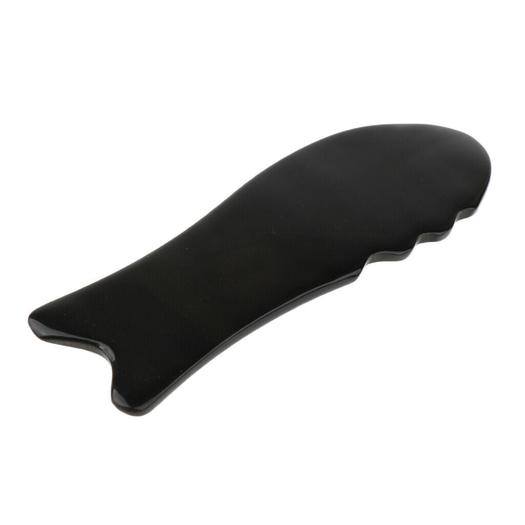 Smooth   Shaped Gua Sha Board Women Facial Eyes Scraping SPA Massage