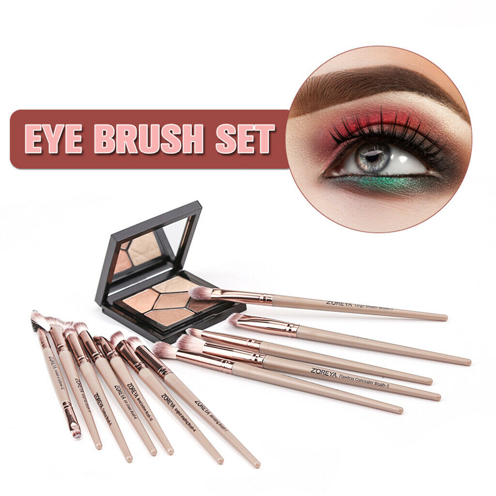 12pcs Makeup Brushes Set, Professional Premium Synthetic Makeup Brush Set Kit