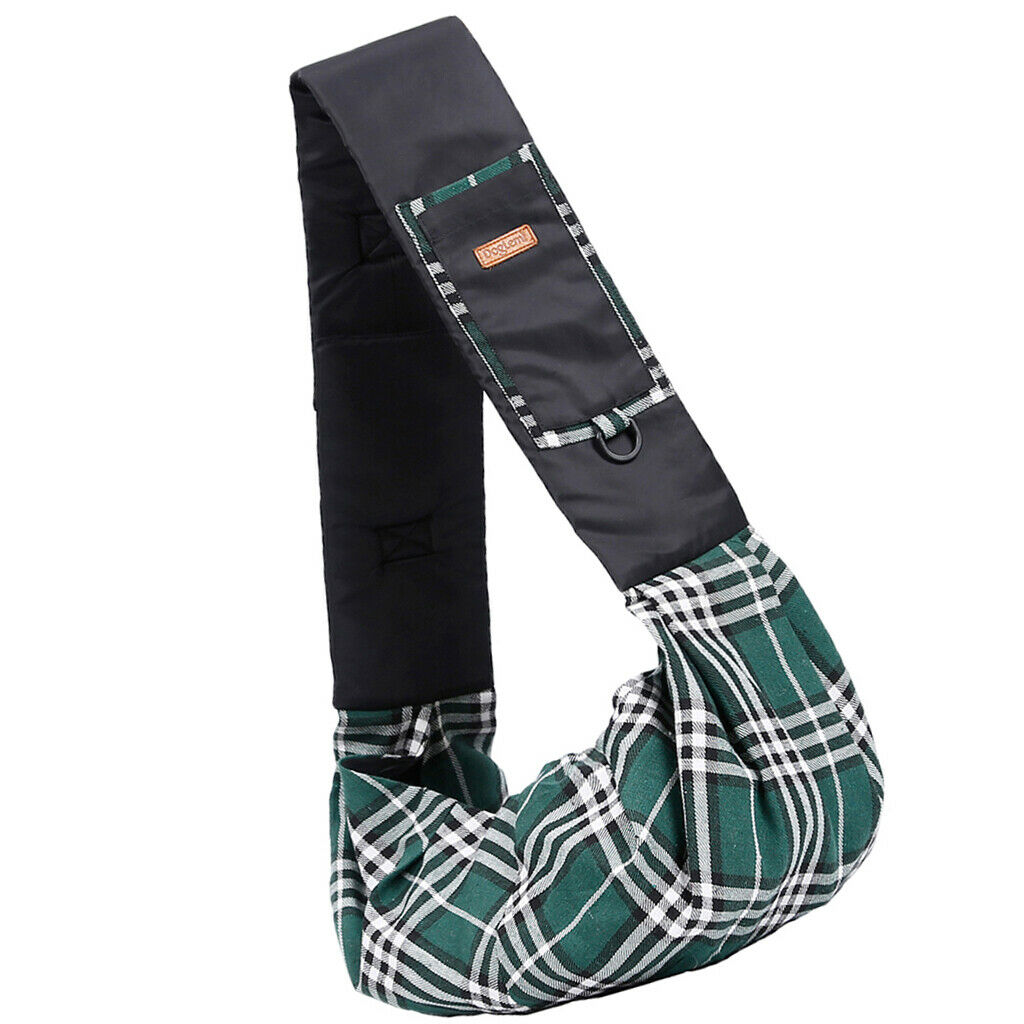 Pet Carrier for Small and Medium Dogs Cat Pet Sling Purse Front Pack green