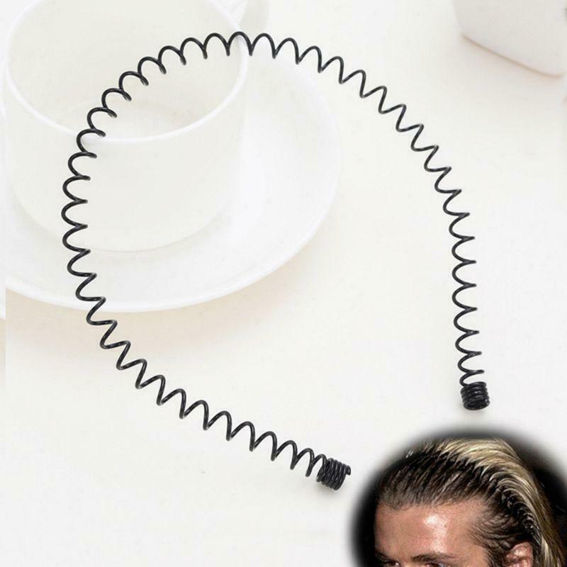 Spring Headband Invisible Men Women Metal Black Hair Band Girls Hair Jewelry