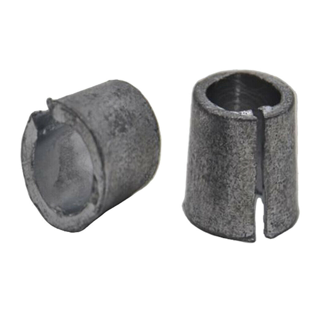 2 Pack Auto Car Battery Terminal Post Adapters Positive Negative Sleeves Set