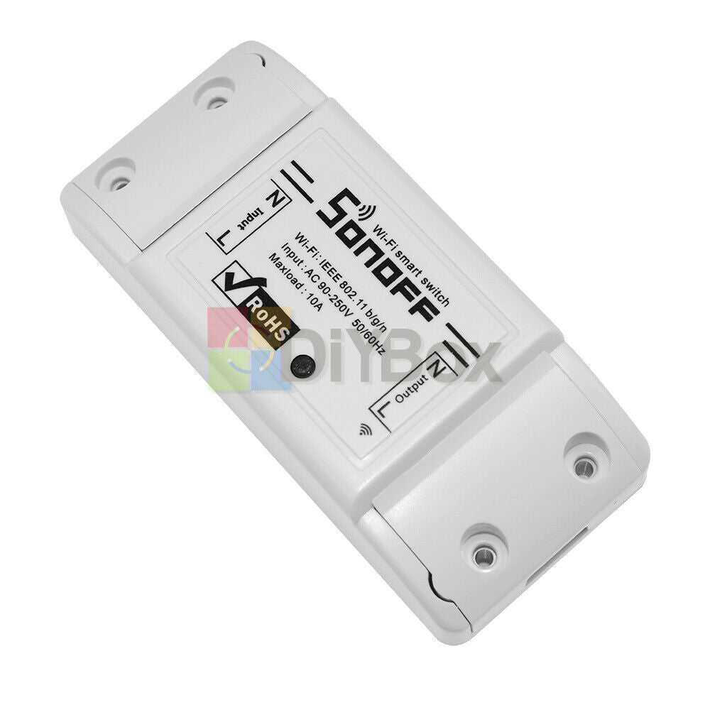 90V-250V AC Sonoff WiFi Wireless Smart Switch Module ABS Shell Home DIY Android