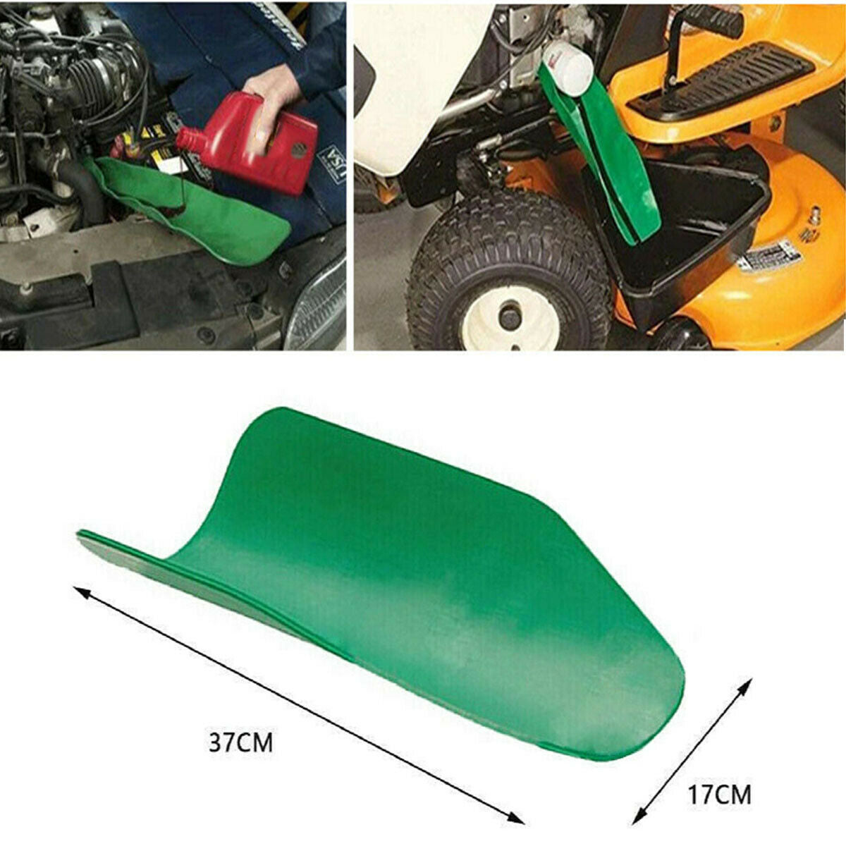 1 Piece 37cm×17cm Foldable Flexible Draining Tool For Funnel System Transmission