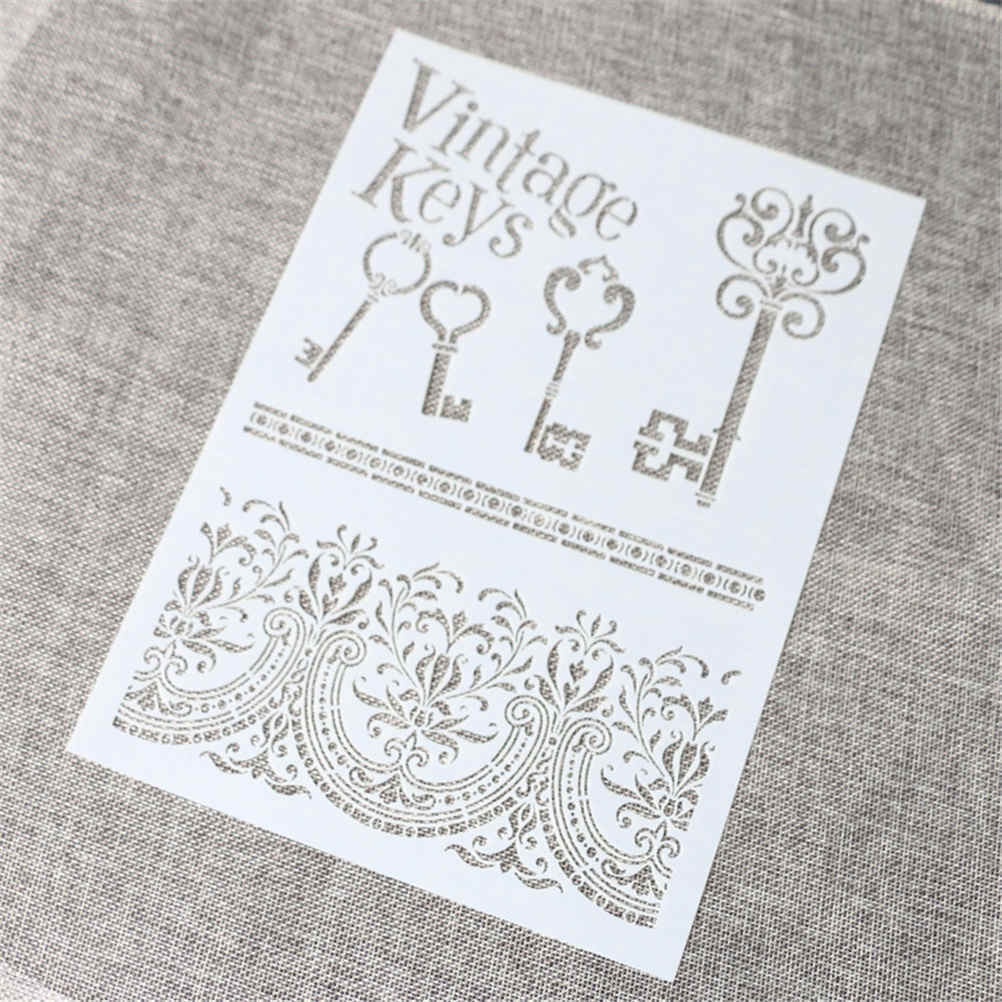 key layering stencils for walls painting scrapbooking stamping stamp albu.l8