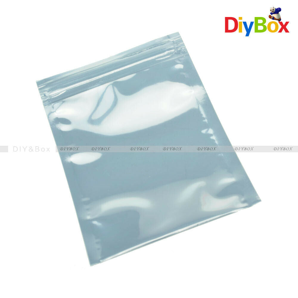 10pcs Plastic Shielding Antistatic Anti Static Bags Holders Packagings 8x12cm