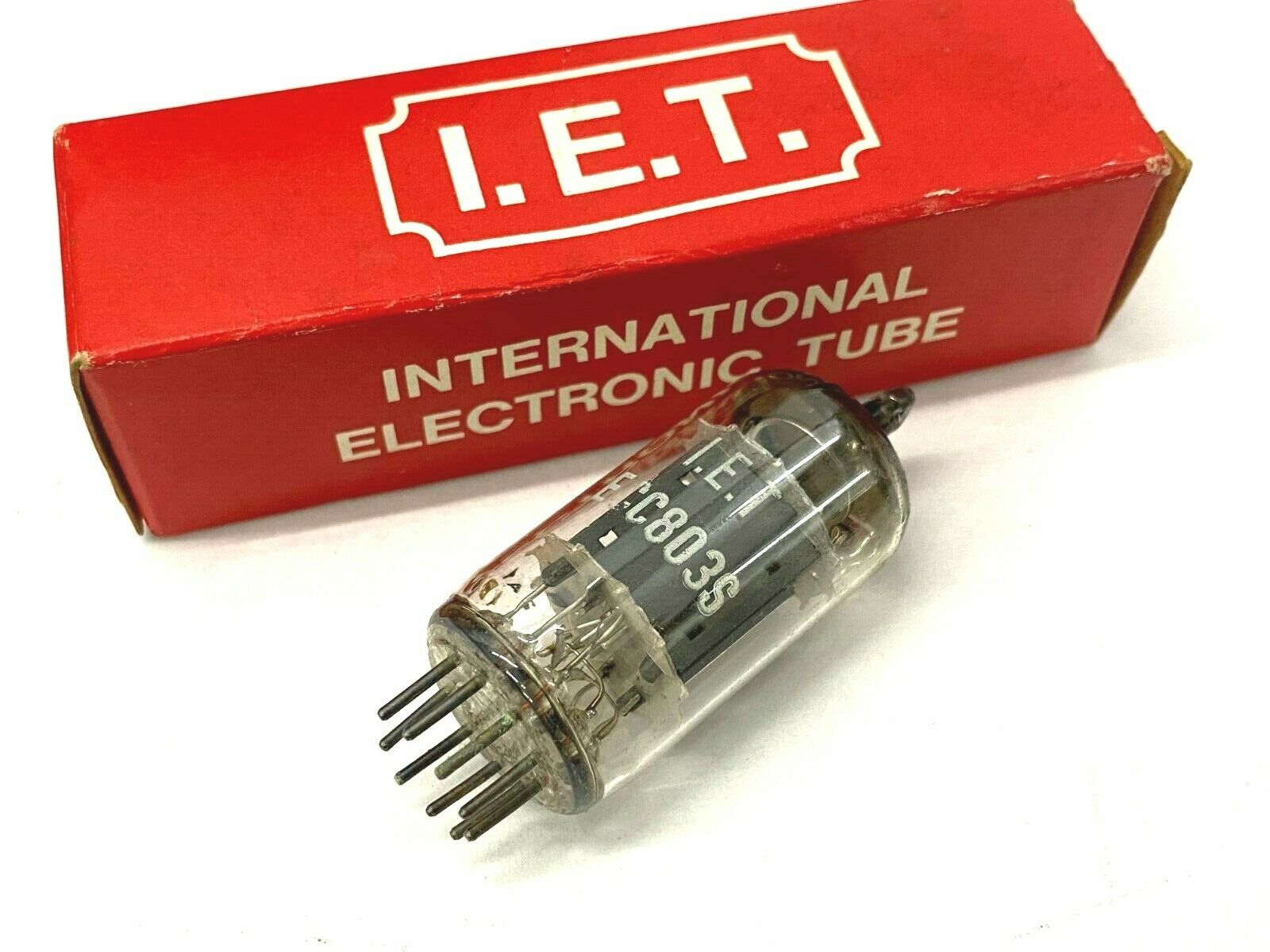 1pcs - IET ECC803S / 12AX7 Vacuum Tube NOS