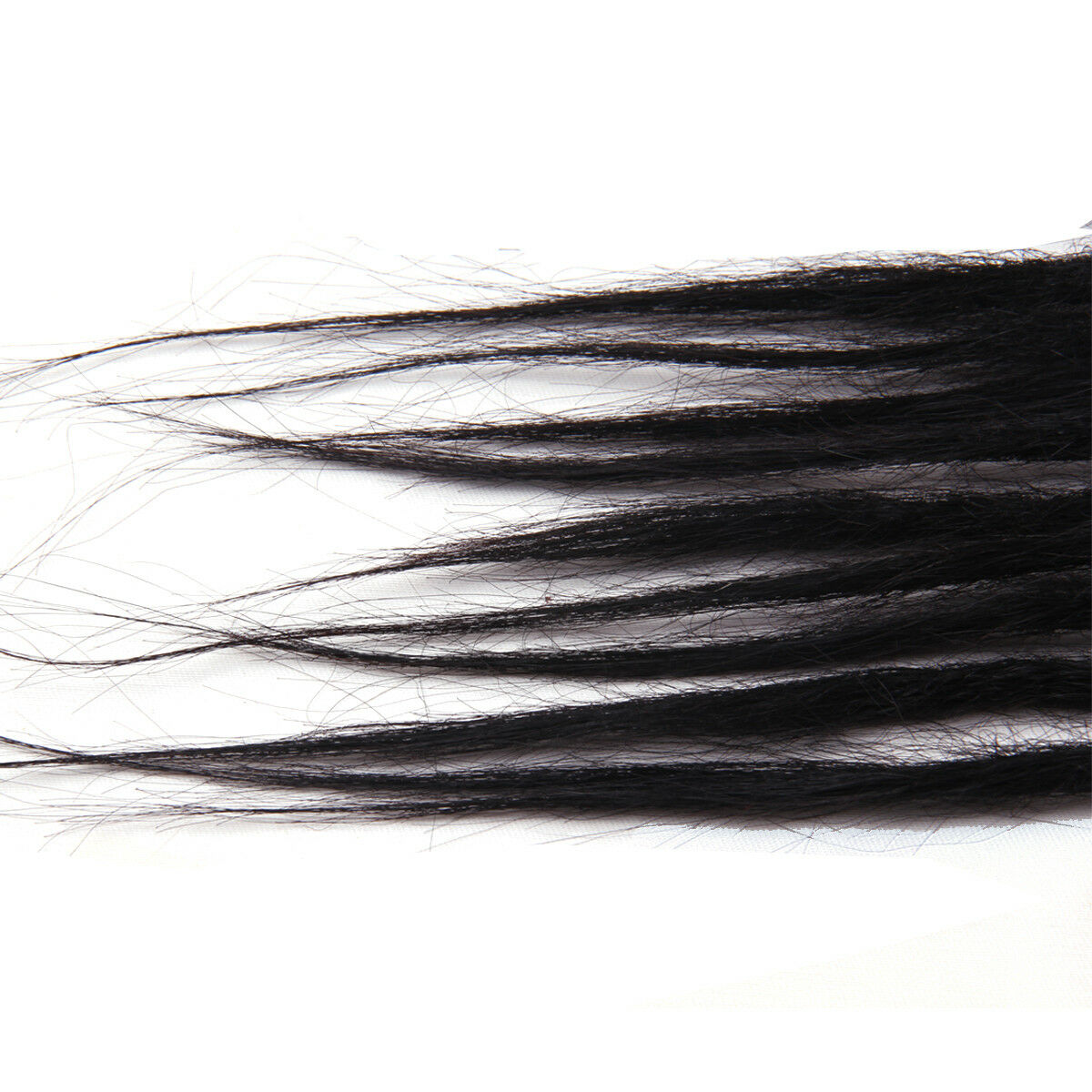 10pcs 20" Human Hair Handmade Dreadlocks Crochet Hair Extensions Punk Dreads Loc