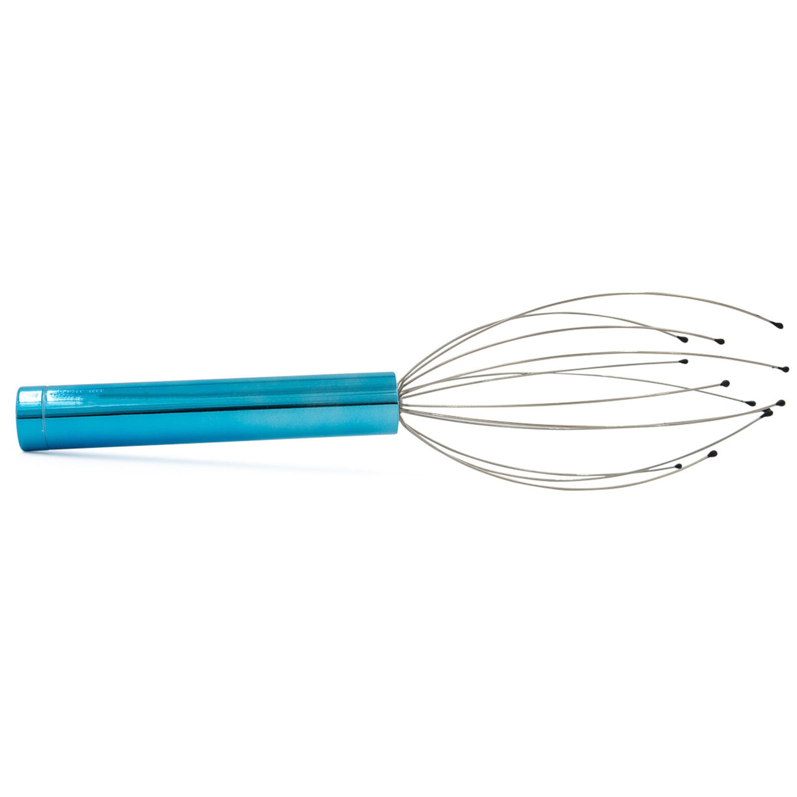 1PC Blue Vibrating Head Massager Handheld Stress Relief Hair Scratcher