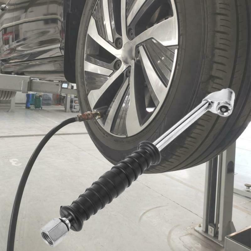Air Chuck 2-in-1 1/4" FNPT RV Heavy Duty Dual Head Tire Chuck Inflator Gauge