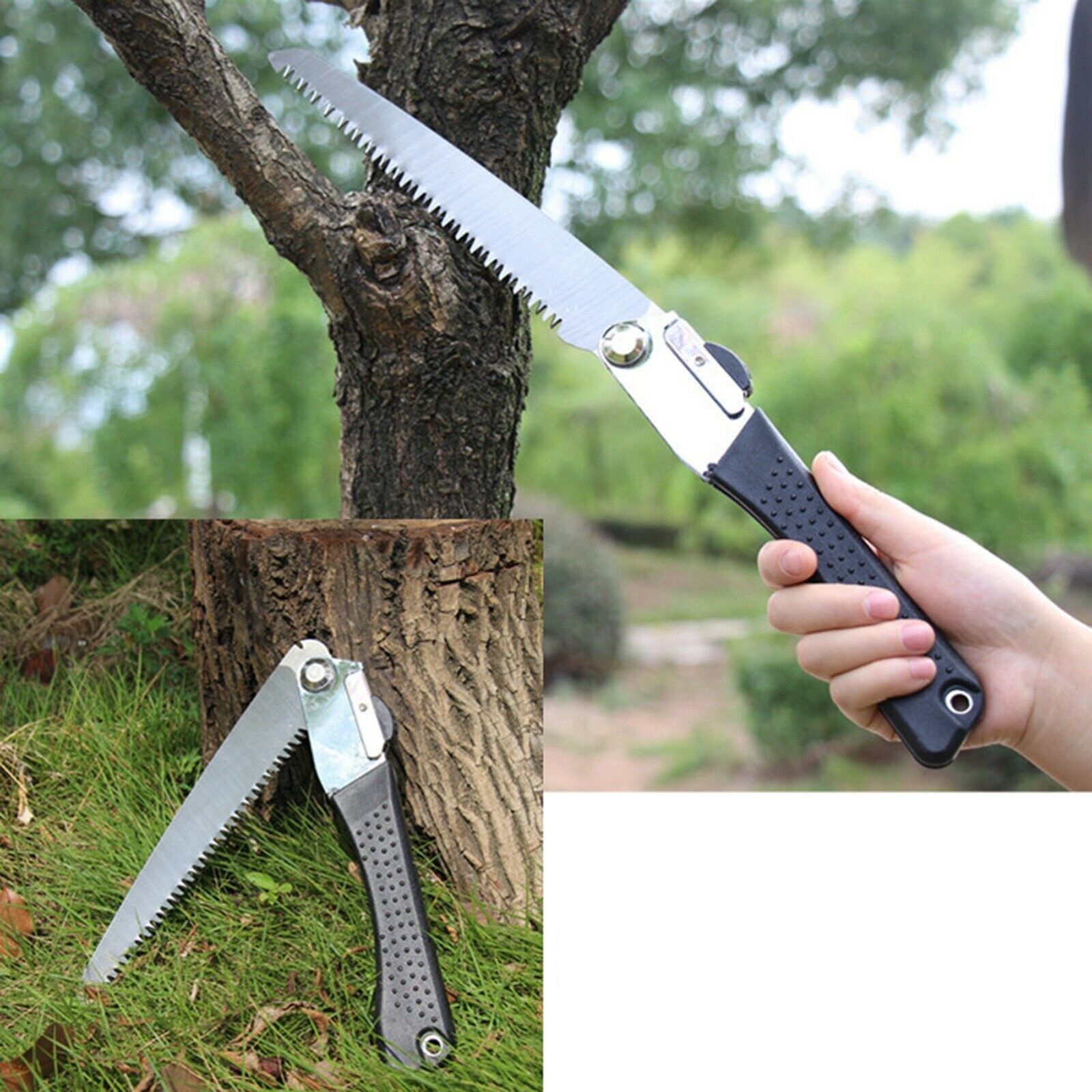Heavy Duty Steel Pruning Saw with 9" Saw Blade Perfect for Shrubs Household