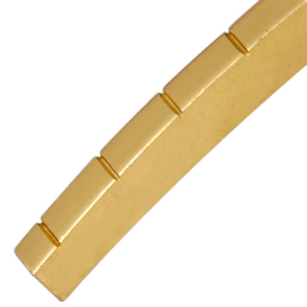 Electric Guitar Slotted Nut Arc 42mm Stringed Instrument Part, Golden