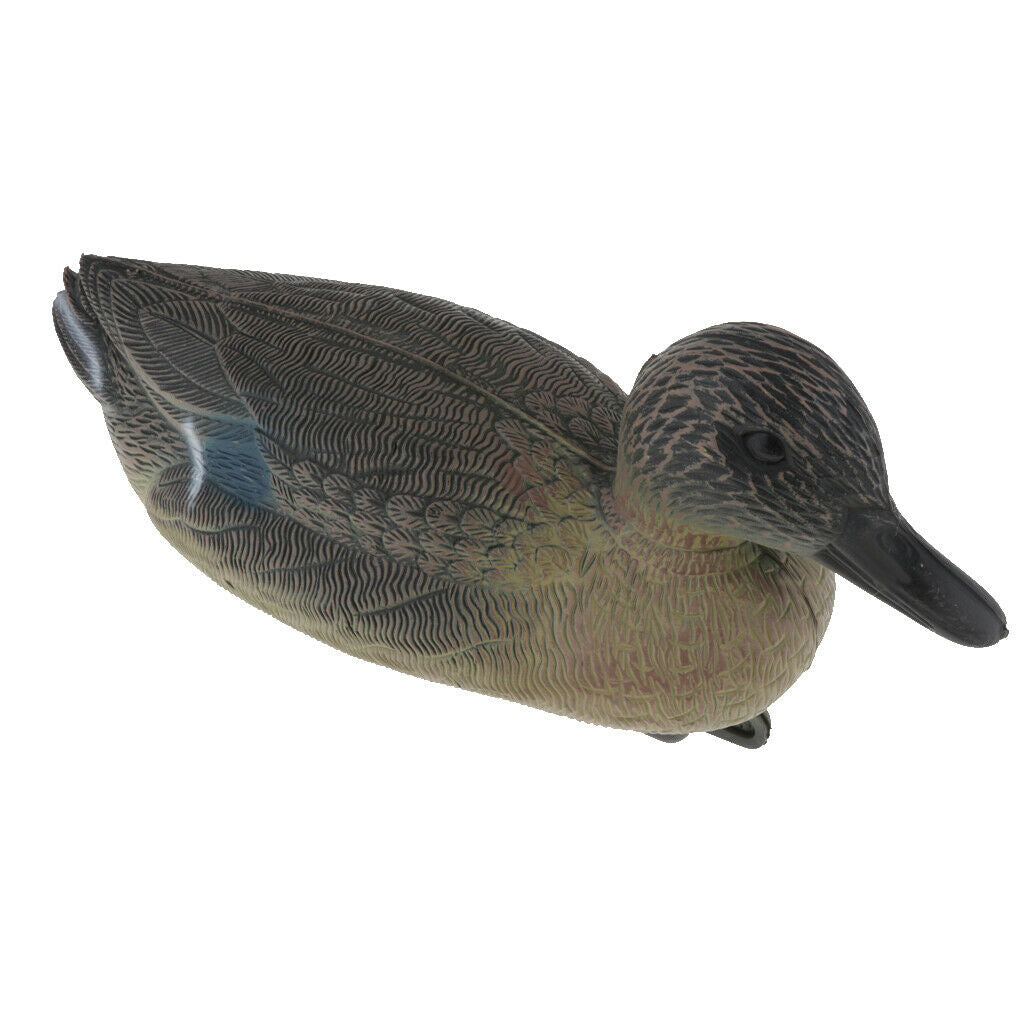 Duck Decoy Floating Decoy Lifelike Duck Garden Decors Ornaments Scarecrow