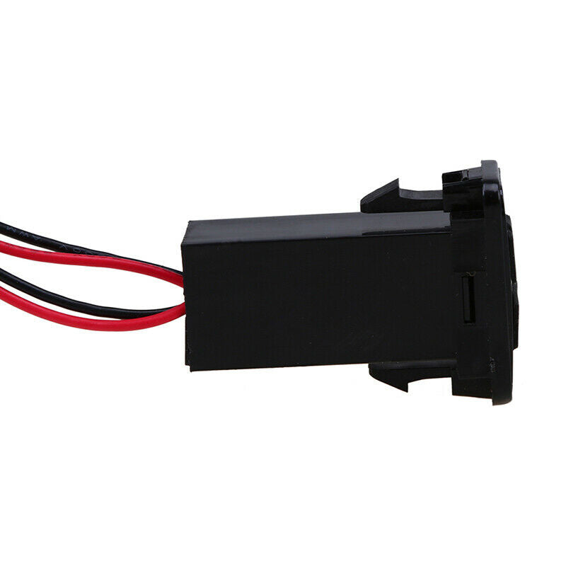 2.1A Car Charger Socket Dual USB Port Charging Power Adapter Outlet for SUZUKI
