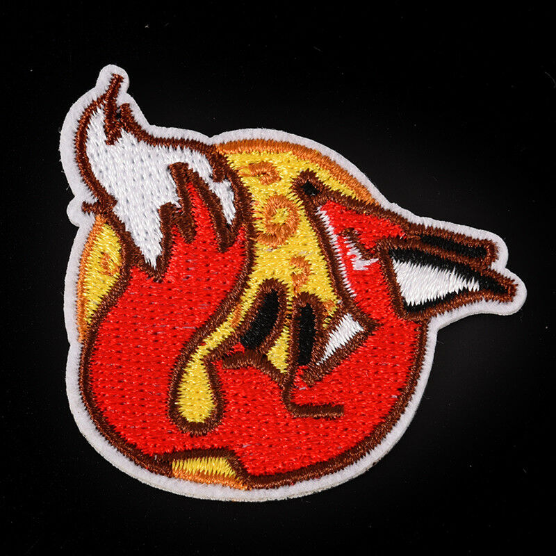 fox iron on patch embroidered applique sewing clothes stickers garment app.l8
