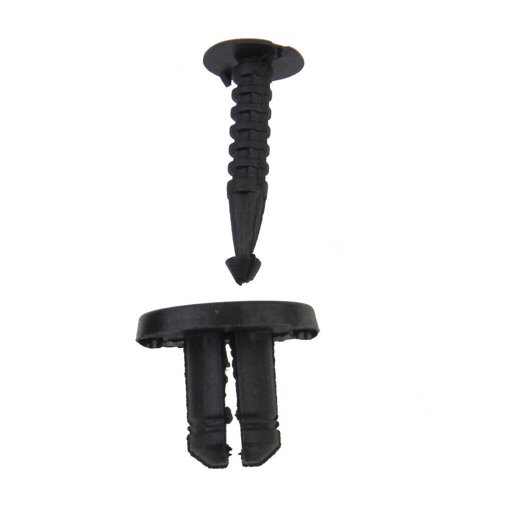 Bumper Rievt Trim Panel Fastener Clips 8-9mm for   Megane Scenic Pack of 30pcs