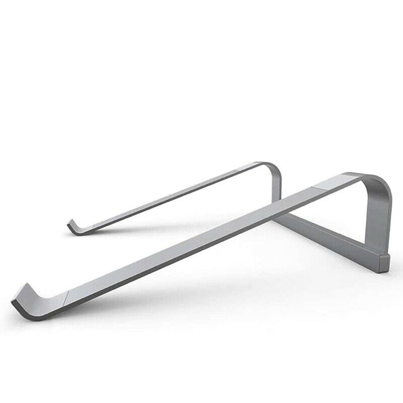 2X(Aluminum Alloy Laptop Stand Folding Computer Stand for Macbook Air Pro NR5E1)