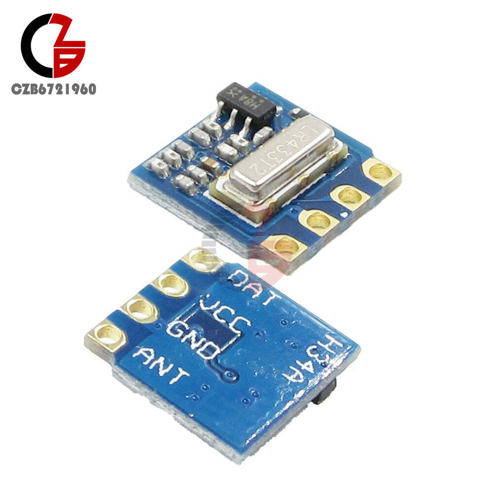 2PCS H34A-433 433Mhz ASK 2.6-12V Mini Wireless Transmitter Module