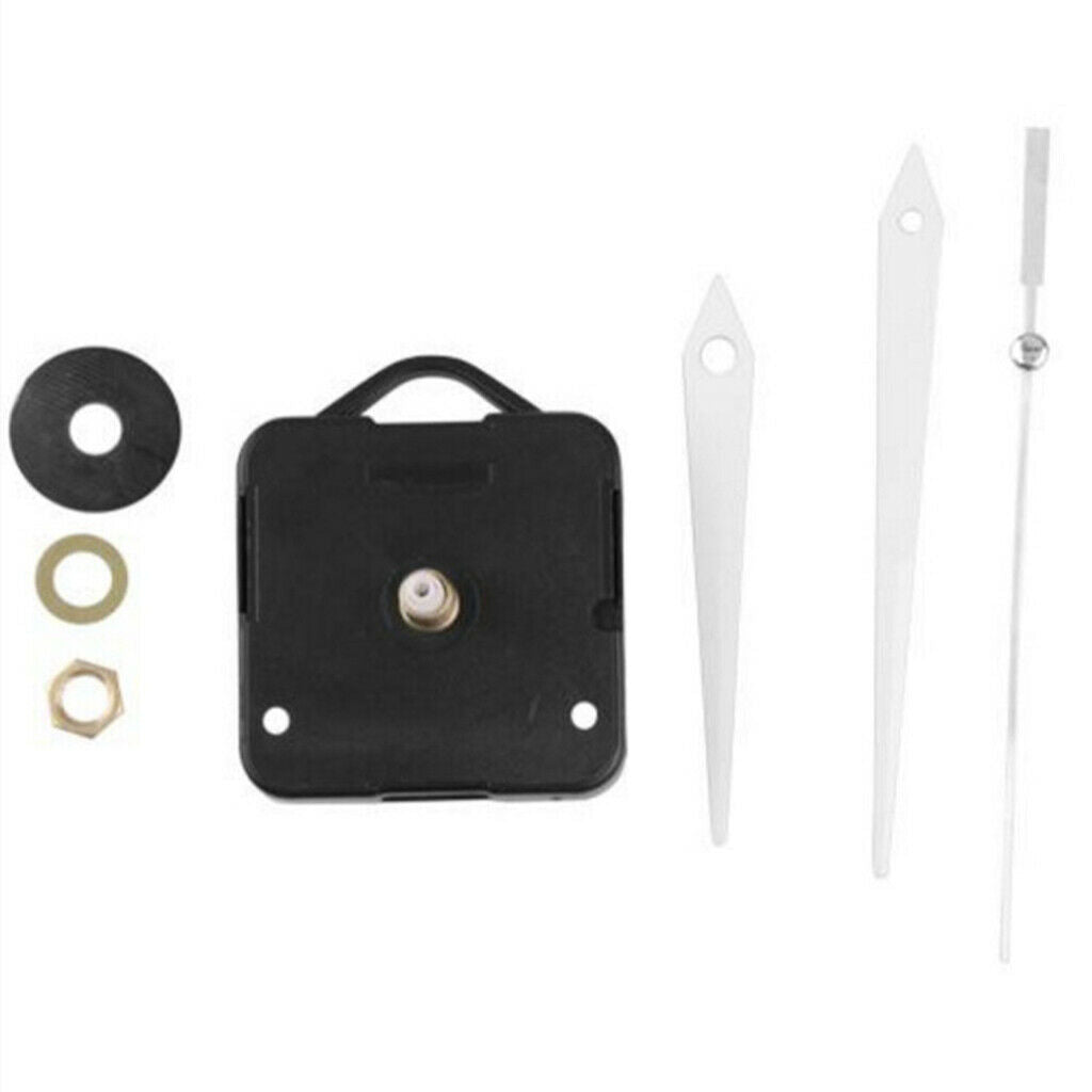 3Pcs Quartz Clock Movement Hands Mechanism Motor Wall Clock Repair Parts Set
