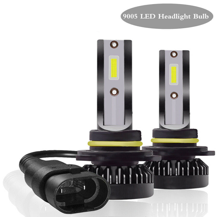 2x 9005 LED Headlight Bulb High/Low Beam Kit 72W 6000K Flip Chip