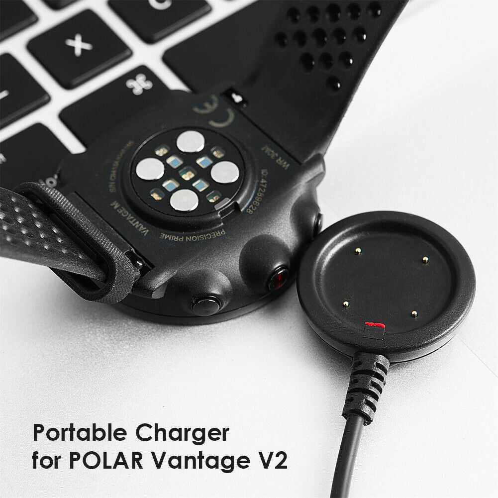 Smart Watch Charger Dock for POLAR Vantage V2/GRIT X/Ignite USB Power Adapter