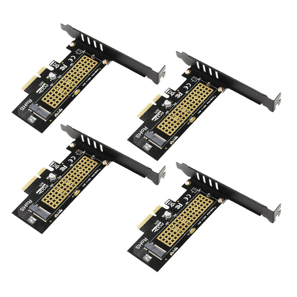 4x M.2 to PCIe Adapter,  M2 HDD to PCI-e 3.0 x4 Gen3 Host Expansion Card