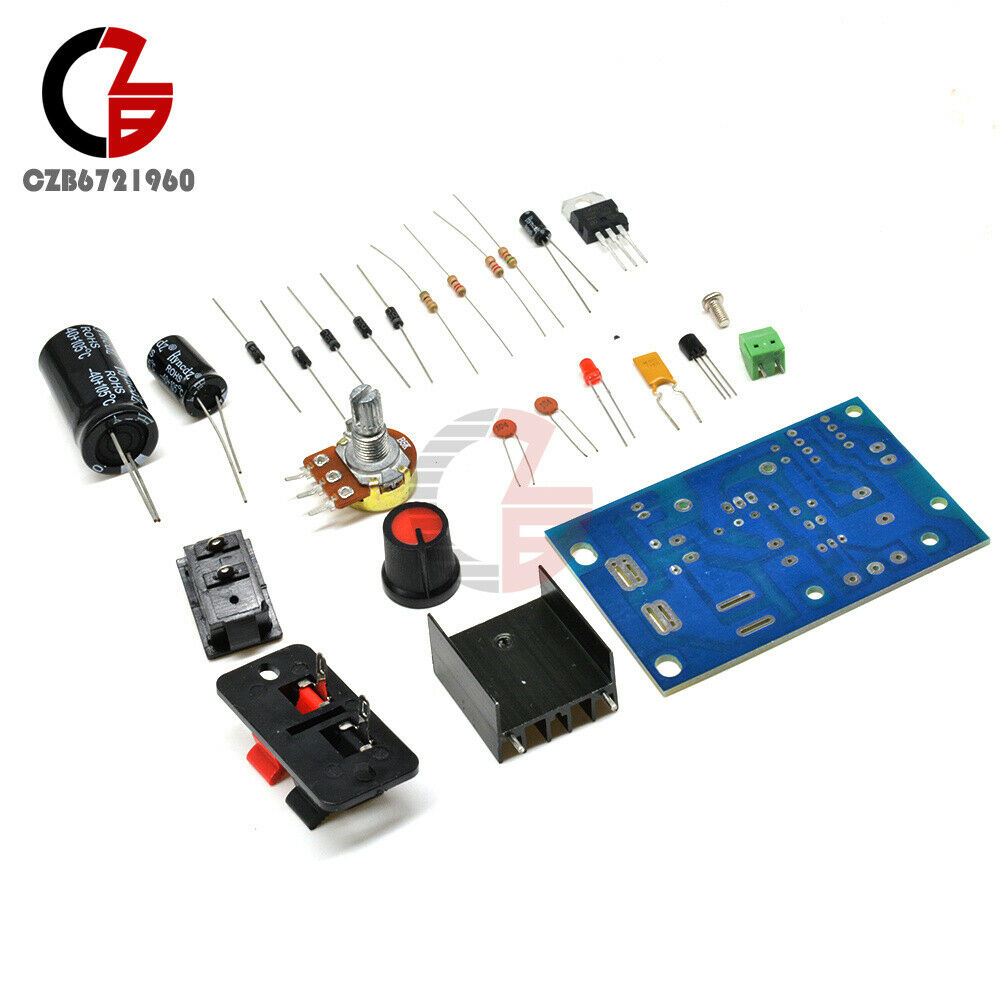 LM317 DC 5V-35V to 1.25V-30V Step Down DIY Kit AC/DC Power Supply Module