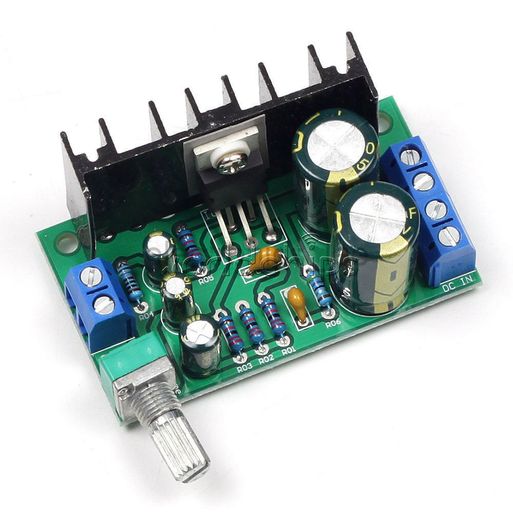DC 12-24V AC 5-24V TDA2050 Mono 1 Channel Class AB Audio Power Amplifier 5-120W