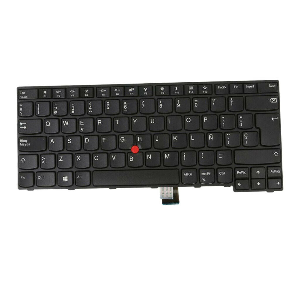 Spanish Layout Keyobard without Frame for Lenovo Thinkpad Eage E470 Desktop