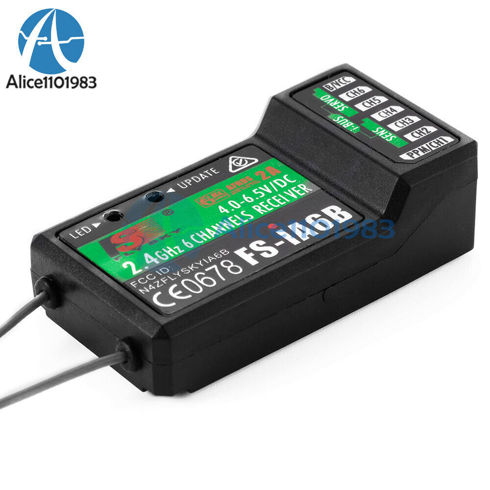 Flysky 2.4G FS-iA6B Six Channel Remote Control Receiver for GT2E GT2F GT2G RC285