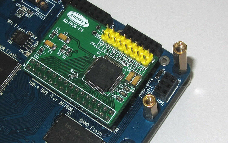 New AD7606 DATA Acquisition Module 16bits ADC 8CH 200Ksps