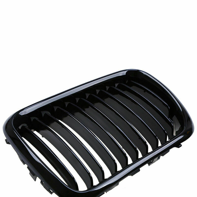 For BMW E36 3 Series E36 Sedan 1996â€“1998 Gloss Black Front Kidney Grilles Grill