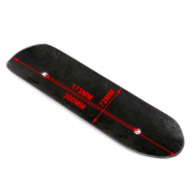 Universal Carbon Fiber Exhaust Pipe Heat Shield For Motorcycle Dirt Street Bike
