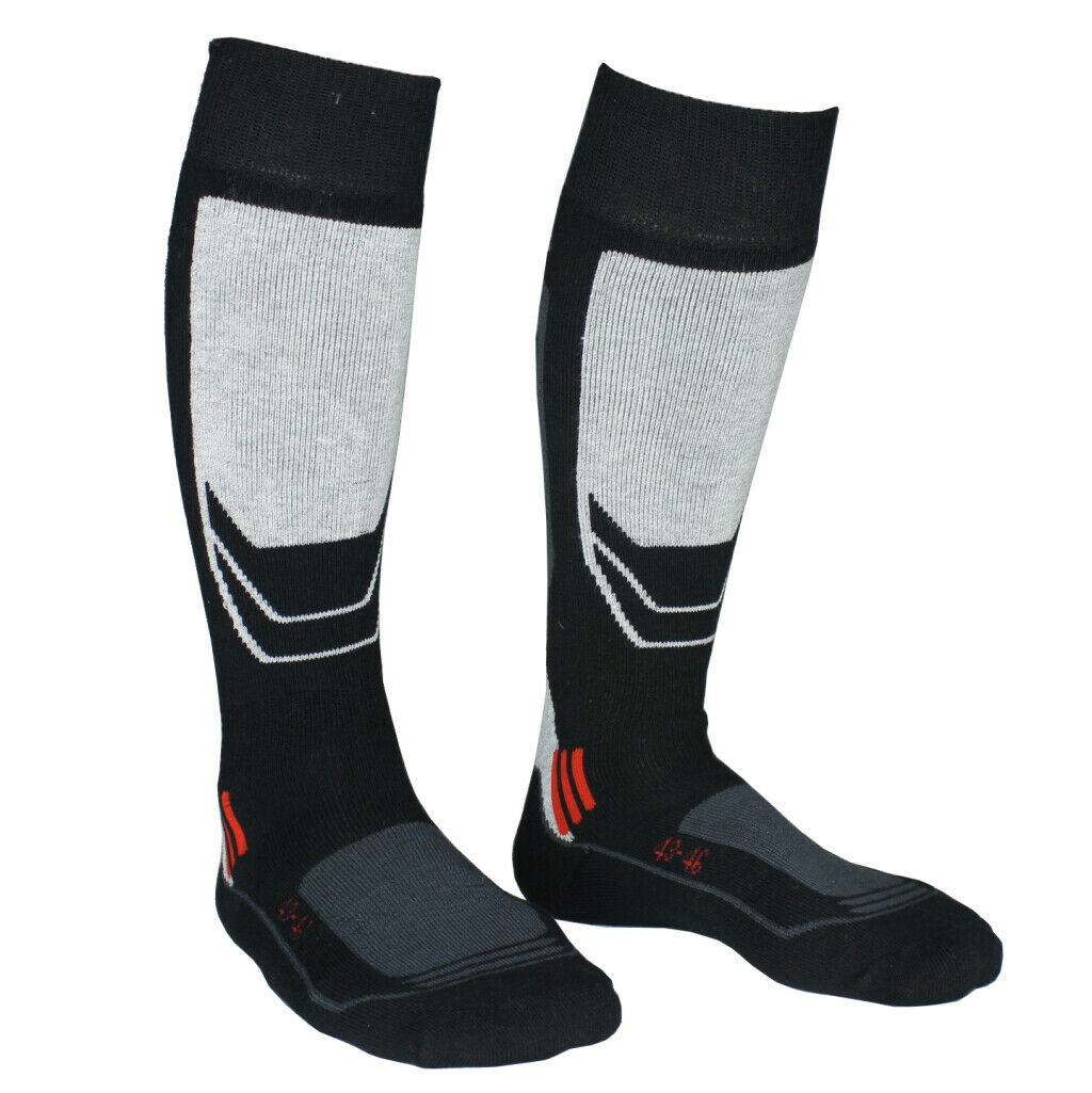 Mens Winter Thermal Long Ski Snowboarding Hiking Sports Towel Socks EU 38~41