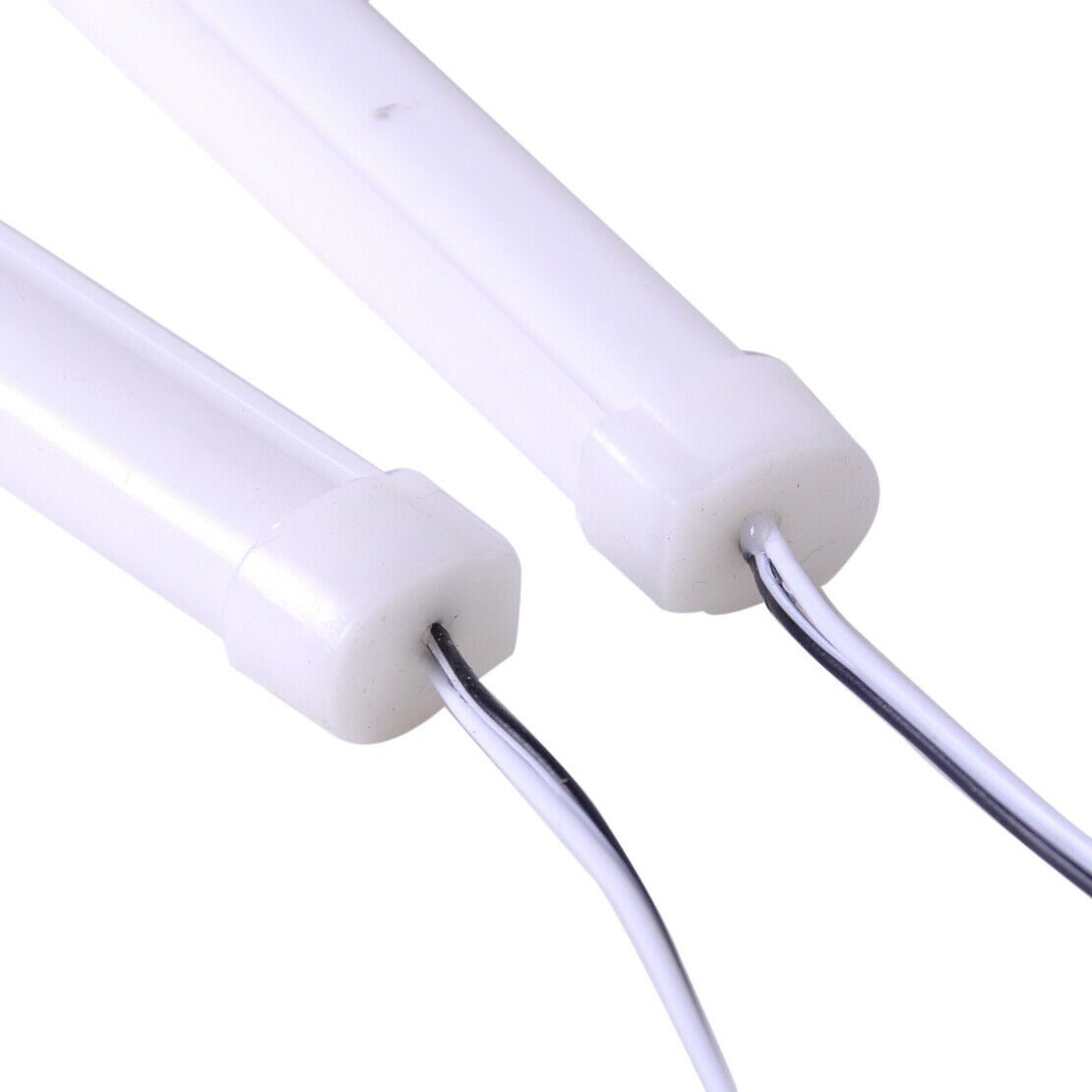 2X 30CM Flexible Soft LED Silicone Guiding Light Tube Strip DRL Turn Signal An